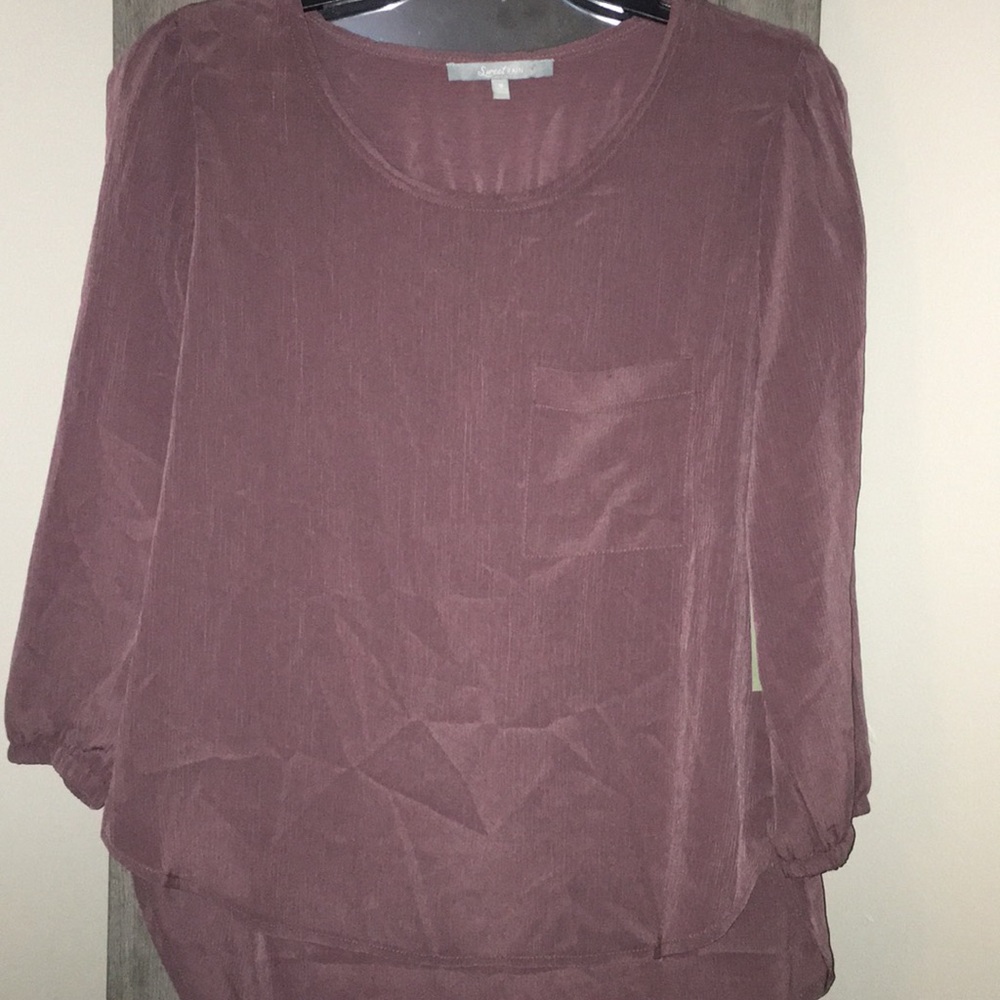 Purple blouse!